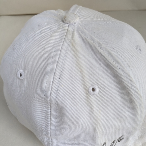 New Era Official MLB New York Yankees 59Fifty Fitted Hat Snapback 7 1/8 WHITE - Picture 6 of 10